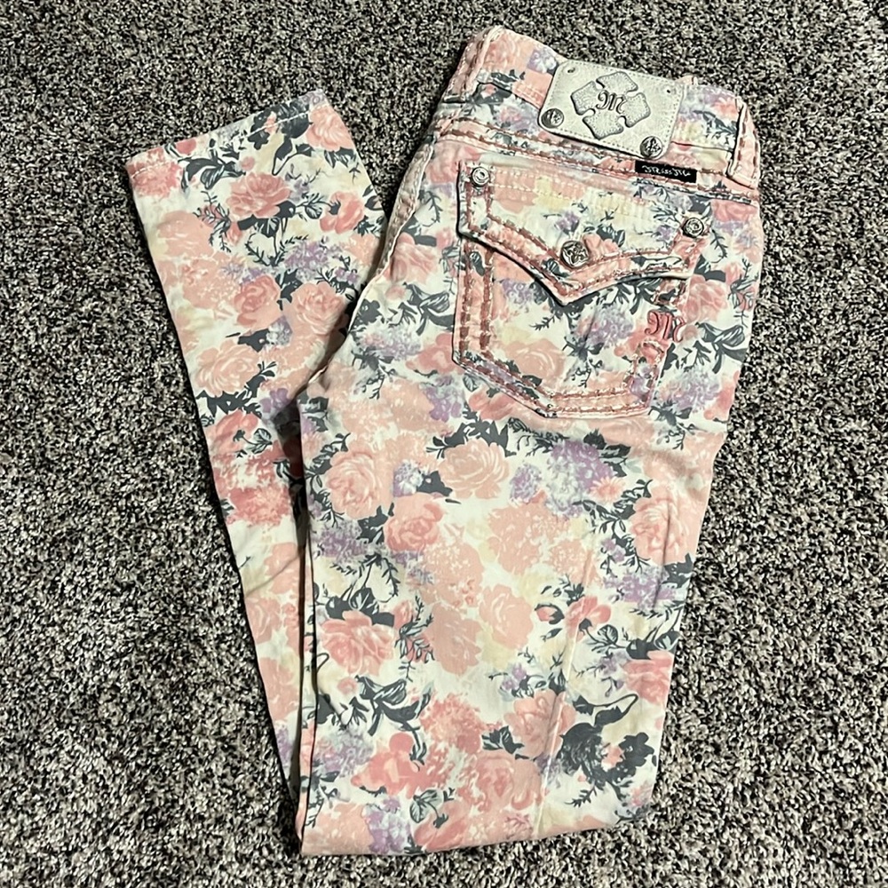 Floral Miss Me Jeans